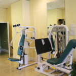 Image of the chest press and leg press machines